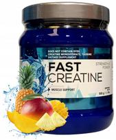 Kreatino monohidratas Labocore Nutrition FAST CREATINE 500g, atogrąžų vaisių skonio