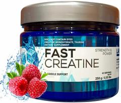 Kreatinas Labocore Nutrition FAST CREATINE 250g, aviečių skonio