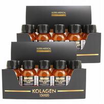 Kolageno ir hialurono rūgšties shotas Eldex-Medical FISH COLLAGEN 15000 BIOACTIVE su vitaminu C