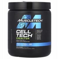 Kreatinas MuscleTech Cell-Tech Creactor, bekvapis, 240 g
