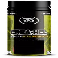 Kreatino HCL milteliai Real Pharm CREA-HCL 250g, citrinų skonio
