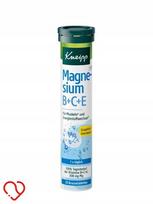Maisto papildas KNEIPP Magnesium Vitamin B+C+E, 20 putojančių tablečių, greipfrutų skonio