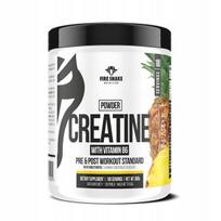 Kreatinas FSN CREATINE + B6 600g ananasų skonio