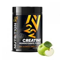 Kreatino monohidratas NUTRITION22 500 g, obuolių skonio