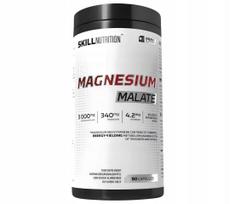 Maisto papildas Skill Nutrition Magnesium Malate su vitaminu B6, 120 kapsulių
