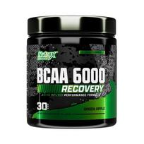 Aminorūgštys Nutrex Research BCAA 6000, 30 porcijų, žalia obuolio skonio