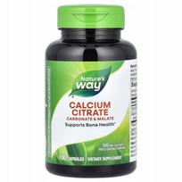 Kalcis Nature's Way Calcium Citrate 500 mg, 100 kapsulių