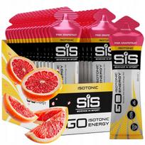 Izotoninis energinis gelis SIS GO 10x60ml, pink grapefruit