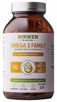 Maisto papildas Biowen OMEGA 3 TG FAMILY 720mg EPA 480mg DHA 225 kapsulių