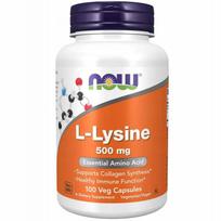 Aminorūgštis NOW L-Lysine 500mg imunitetui