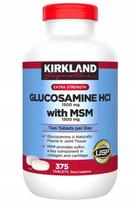 Maisto papildas Kirkland Glucosamine HCI su MSM, 375 vnt., pagaminta JAV