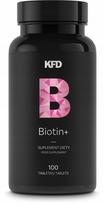 Plaukų, odos ir nagų vitaminai KFD Biotin+ 100 tabletų