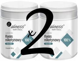 Niacinas / nikotino rūgštis / vitaminas B3 PP, 100 g x2, aliness