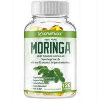 Moringa 1000 mg kapsulės, ekologiškos