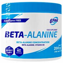 Beta alaninas 6PAK 200 g prieštreniruotiniai milteliai