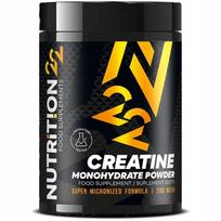 Kreatino monohidrato milteliai Nutrition22 500g be skonio
