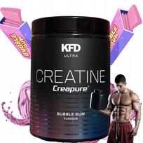 Kreatinas KFD Ultra Creapure 500g, bubble gum, 100 porcijų