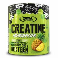 Kreatino monohidratas Real Pharm 300g, ananasų skonio