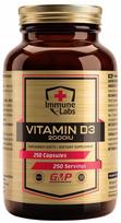 Vitaminas D3 Immune-Labs 250 kapsulių
