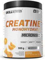 Kreatino monohidratas Skill Nutrition CREATINE 300g, apelsinų skonio