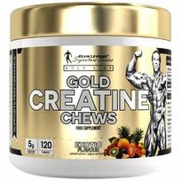 Kreatino monohidratas Kevin Levrone Gold Creatine Chews 120 tabletės Exotic