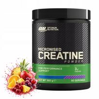 Kreatino monohidratas 360g OPTIMUM NUTRITION Micronized Fruit Punch