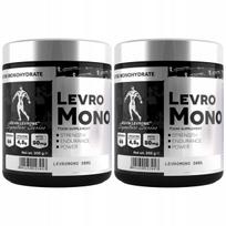 Kreatino monohidratas + beta-gliukanas LevroMono 300g Kevin Levr, 2 vnt.
