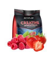 Kreatino monohidratas Activlab 300 g, aviečių ir braškių