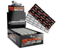 Kreatinas OLIMP KRE ALKALYN 2500, 60 kapsulių, 2 blisteriai