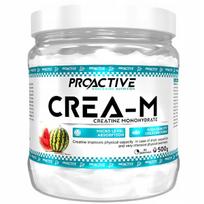 Kreatino monohidrato milteliai ProActive Crea M 500 g, arbūzų skonio
