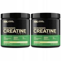Kreatino monohidratas 187g Optimum Nutrition, 2 vnt.