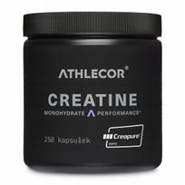 Kreatino monohidratas Creapure ATHLECOR, 250 kapsulių, 1200 mg, Vokietija