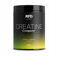 Kreatino monohidratas KFD Ultra Creapure 500 g obuolių–melionų skonio