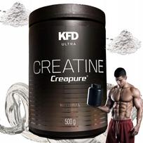 Kreatinas KFD Ultra Creapure 500g, beskonis, 100 porcijų