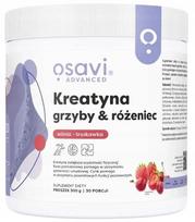 Kreatino, grybų, rozmarinų, vyšnių ir braškių milteliai OSAVI 300 g