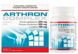 Maisto papildas Arthron Complex su gliukozaminu, chondroitinu ir L-cisteinu, 60 kapsulių