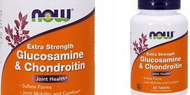 Maisto papildas Now Foods Glucosamine su Chondroitin, 60 tablečių