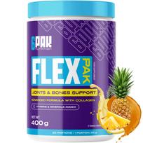 Kollagenas 10000 mg FLEX PAK 400 g, 10 ingredientų, kaulams ir sąnariams