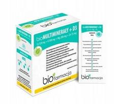 Maisto papildas Biopharmacia Multi MINERALS BIO su kalciu, kaliu, magniu ir cinku iš Negyvosios jūros