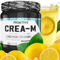 Kreatino monohidratas ProActive Crea-M LOAD citrinų skonio 500g