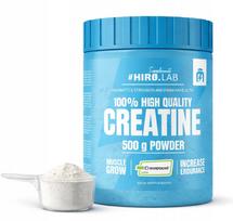 Kreatino monohidratas Creapure 500g be skonio Hiro Lab