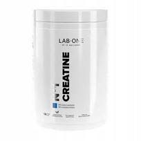 Kreatino monohidrato milteliai LAB ONE, 500 g, neutralūs
