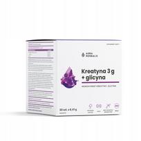 Kreatinas 3 g + glicinas, 30 pakelių, Aura Herbals
