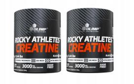 Kreatino monohidratas OLIMP ROCKY ATHLETE 2x200g su magniu