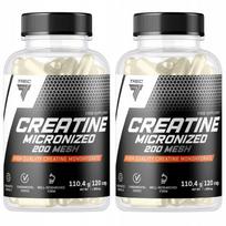 Kreatinas TREC Micronized 2x120 kapsulių Creatine Mono