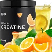 Kreatino monohidratas KFD Creatine 500g apelsinų-citrinų