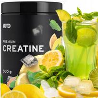 Kreatino monohidratas KFD Creatine 500g Lemonade
