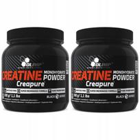 Kreatino monohidratas Creapure 500g OLIMP, 2 vnt.