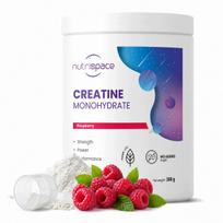 Kreatino monohidratas 500 g aviečių Muscle Strength Power nutrispace