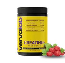 Kreatino monohidratas VERVALAB CREATINE+ laukinių braškių, 500 g